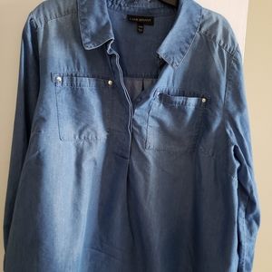 Chambray Tunic shirt